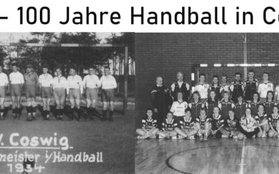 1924 bis 2024  –  100 Jahre Handball in Coswig