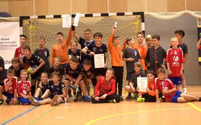 Auftakt des 100-jährigen Jubiläums des Coswiger Handballs – Jugendturniere